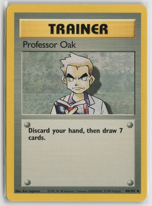 Professor Oak Uncommon BS 088/102 NM