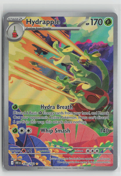 Hydrapple - Illustration Rare Holo DRI 188/182 NM