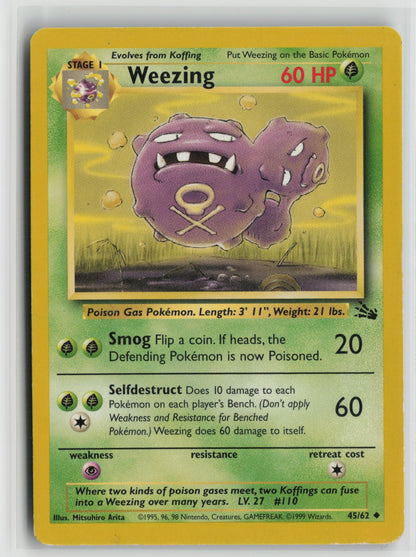 Weezing Uncommon Unlimited FO 45/62 DMG