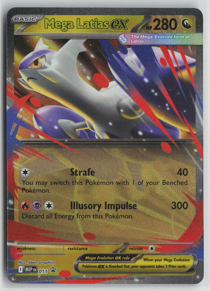 Mega Latias ex - Promo Holo MEP 011 NM