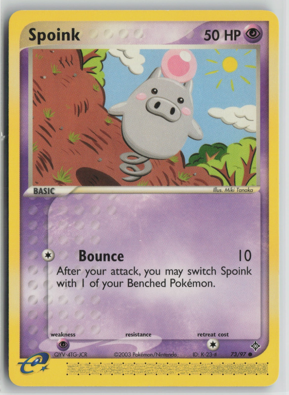 Spoink Common DR 73/97 NM