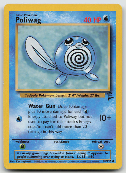 Poliwag Common Normal BS2 088/130 MP