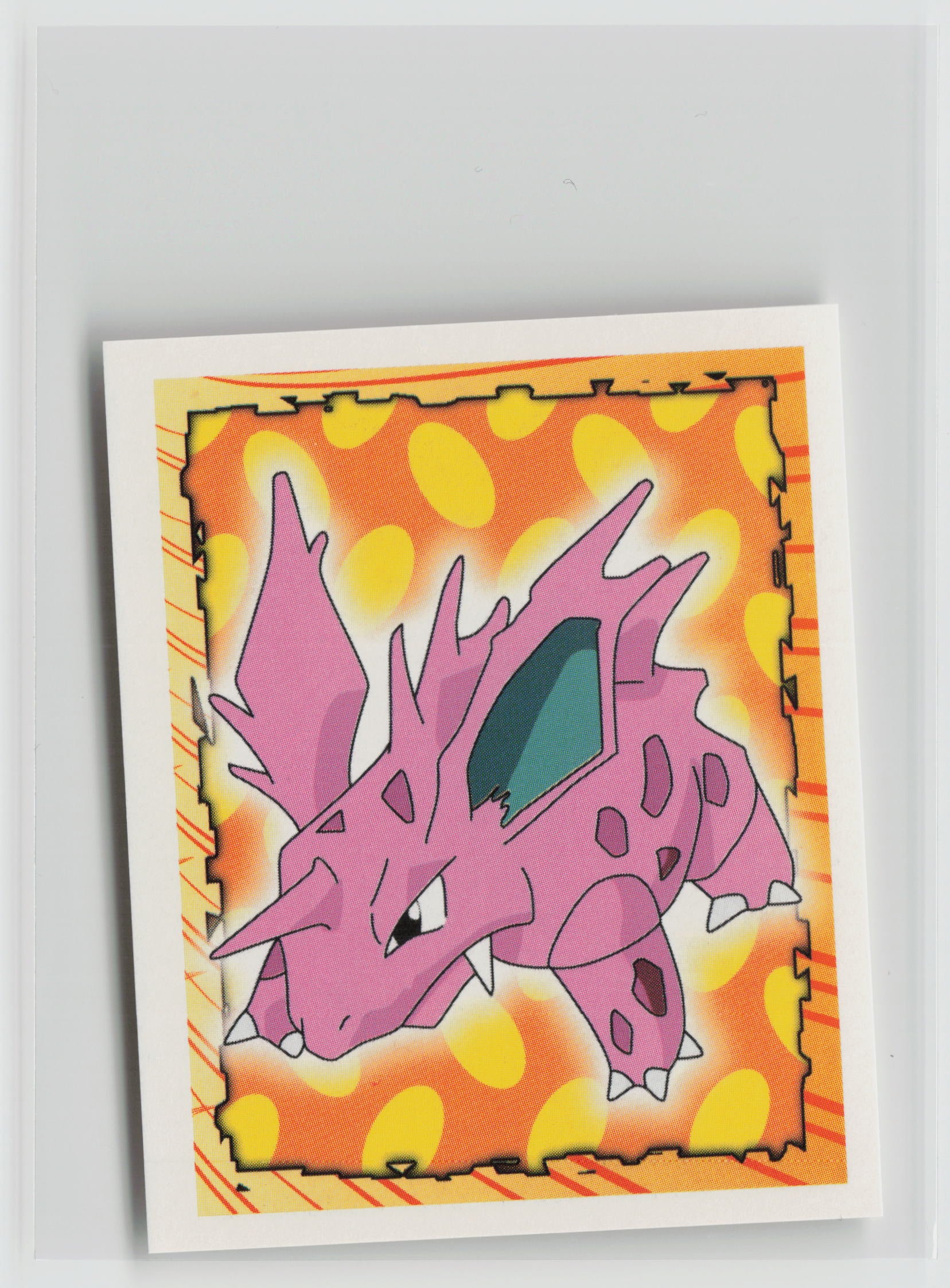 Nidorino - Merlin Topps Sticker 1999 #33 NM