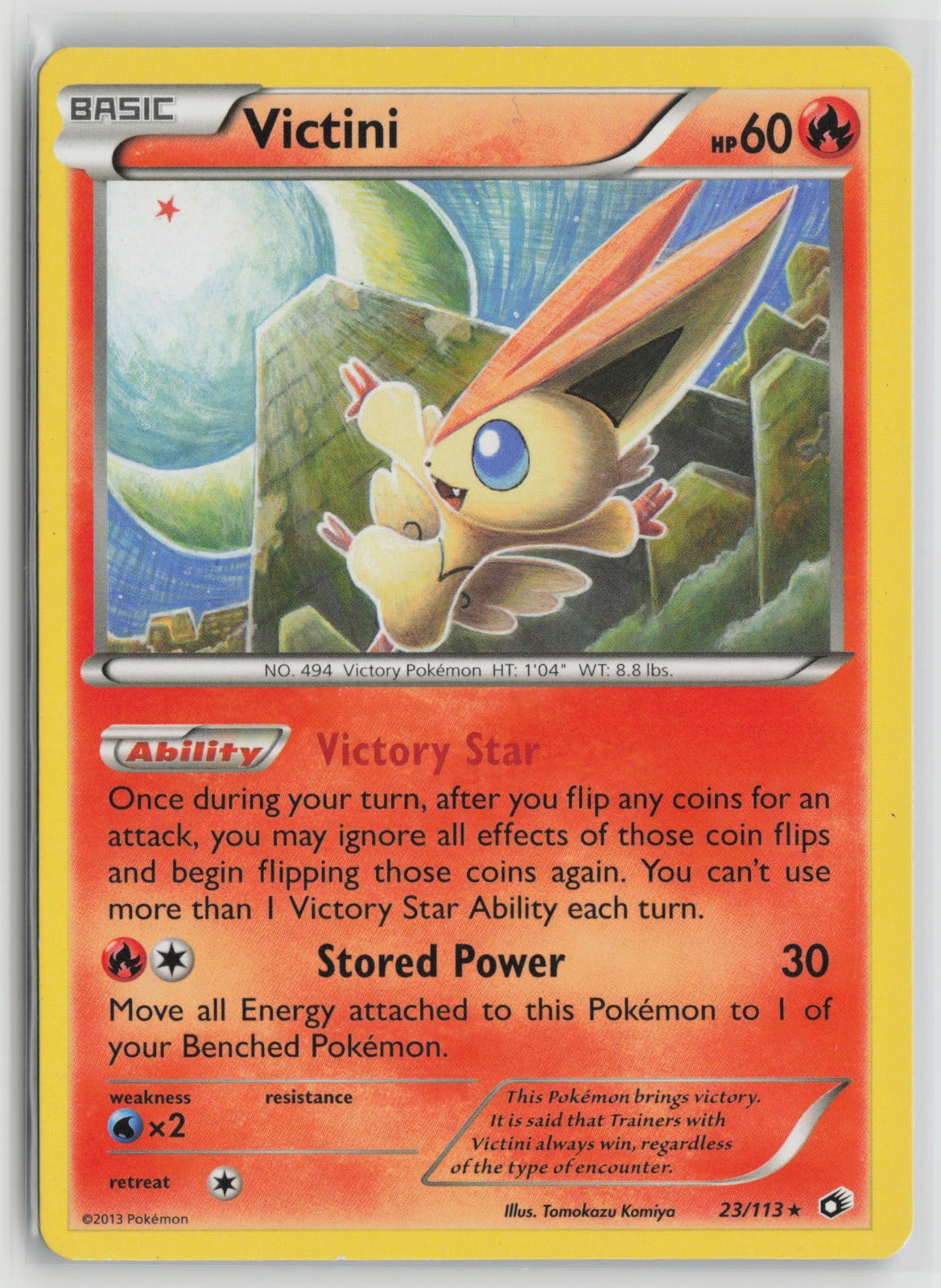 Victini (BW Legendary Treasures) Rare PR 023/113 LP