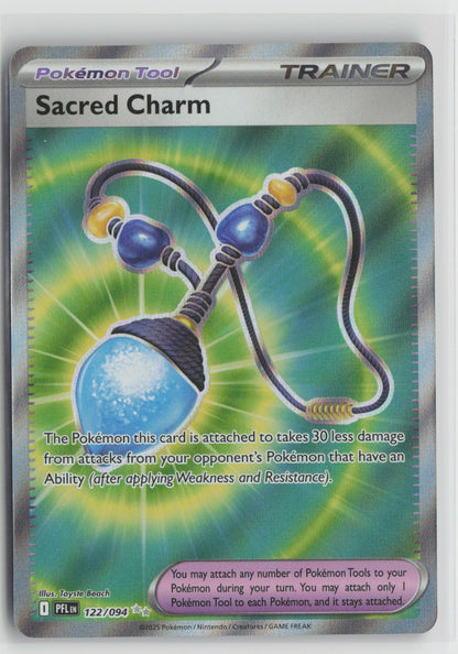 Sacred Charm Ultra Rare Holo PFL 122/094 NM