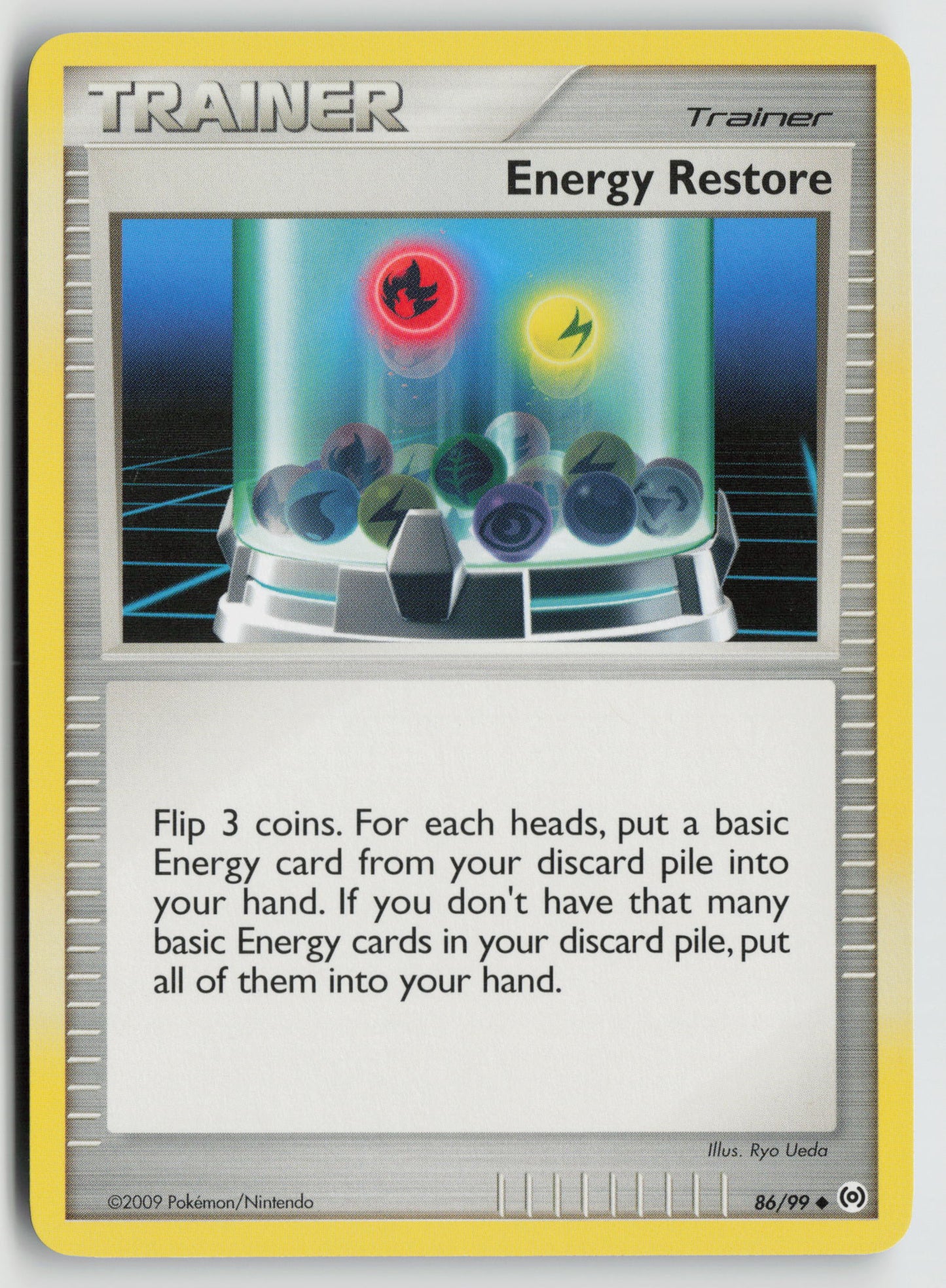 Energy Restore Uncommon Arceus 86/99 LP