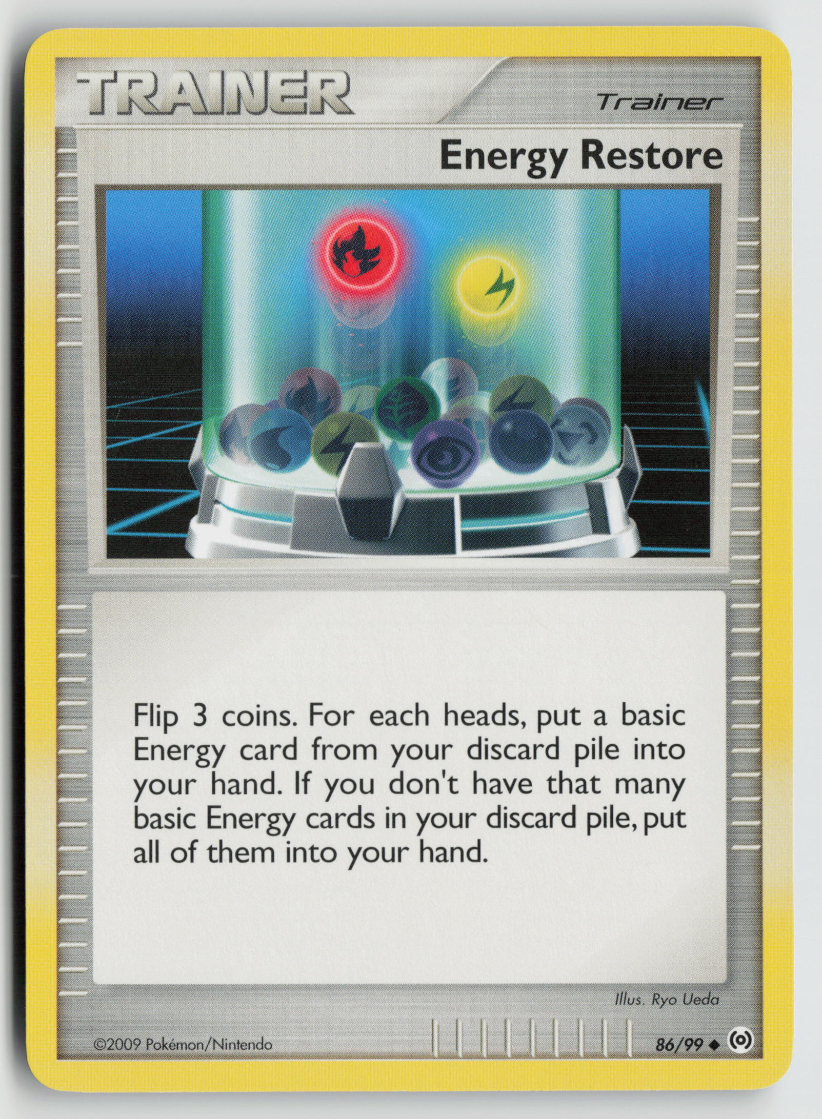 Energy Restore Uncommon Arceus 86/99 LP