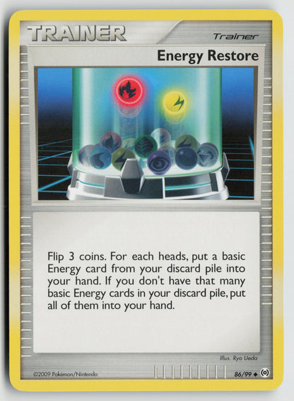 Energy Restore Uncommon Arceus 86/99 LP