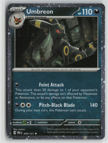 Umbreon - 059 (Cosmos Holo) Rare Holo MCAP 059/131 NM