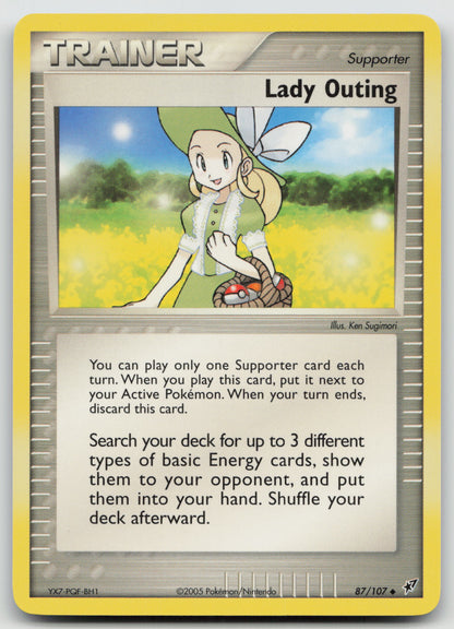 Lady Outing Uncommon Normal DX 87/107 NM