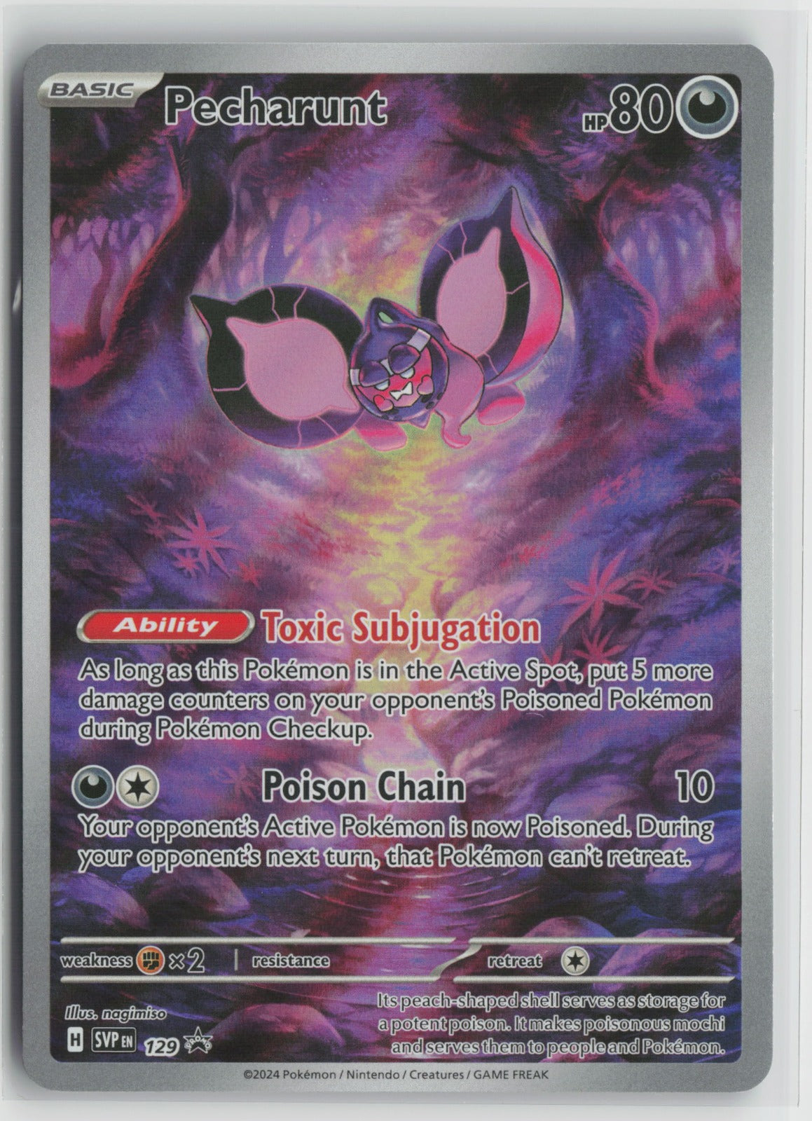 Pecharunt Promo Holo SVP 129 NM