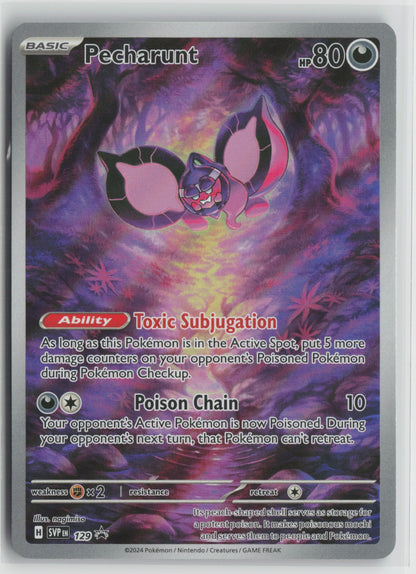 Pecharunt Promo Holo SVP 129 NM