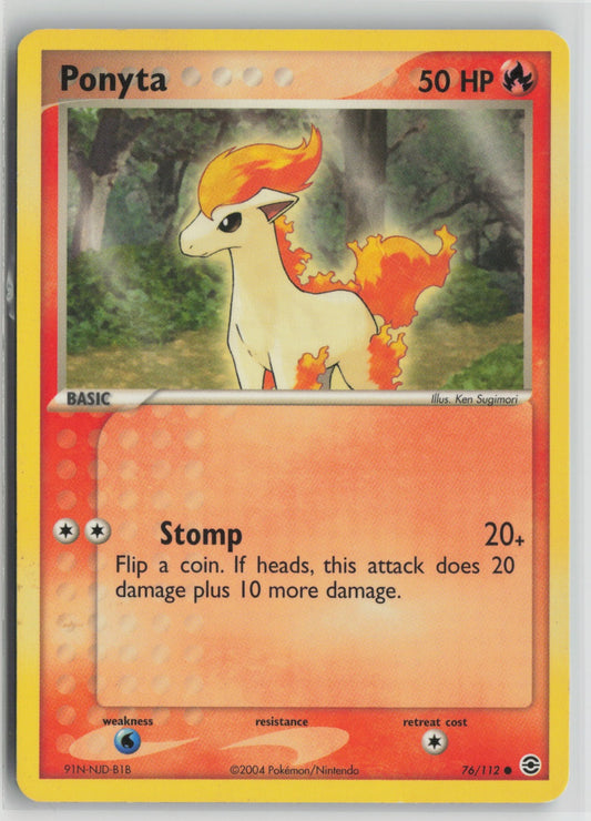 Ponyta Common RG 76/112 LP