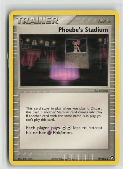 Phoebe's Stadium Uncommon PK 79/108 NM