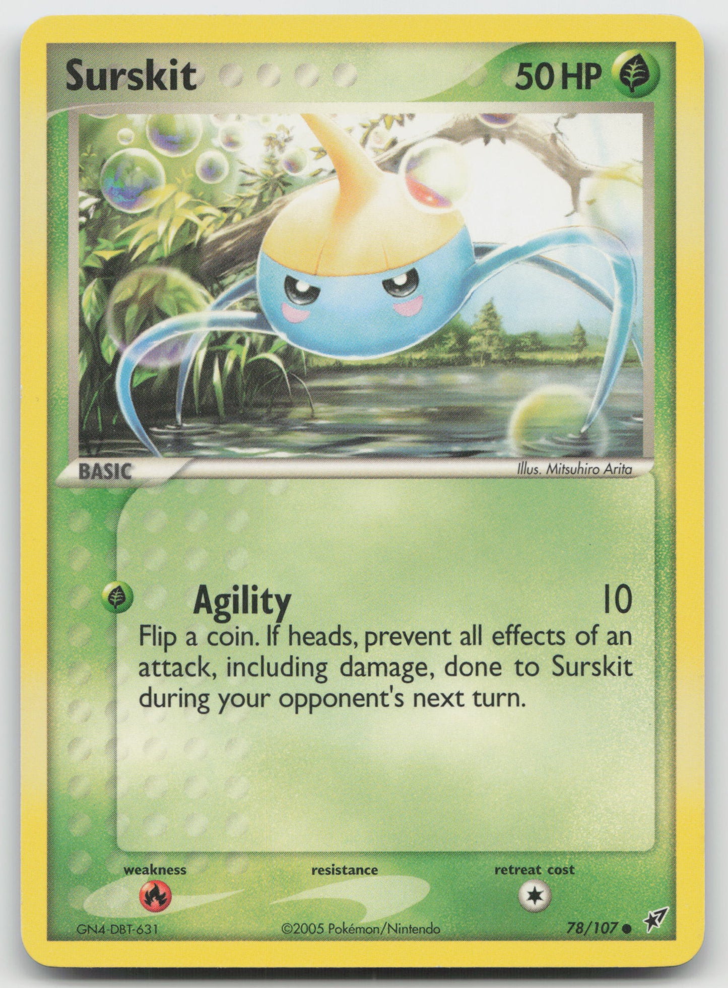 Surskit Common Deoxys 78/107 LP