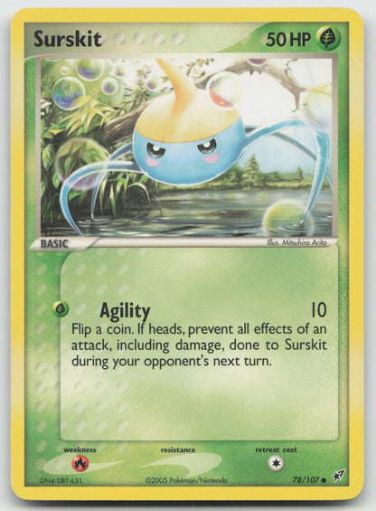 Surskit Common Deoxys 78/107 LP