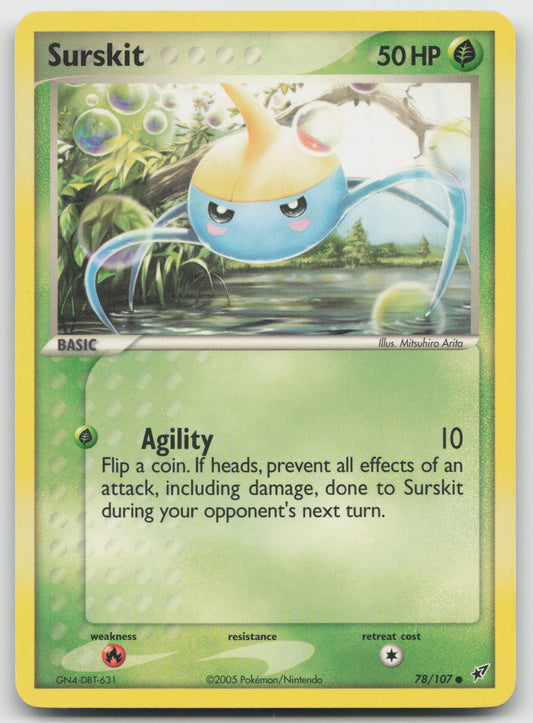 Surskit Common Deoxys 78/107 LP