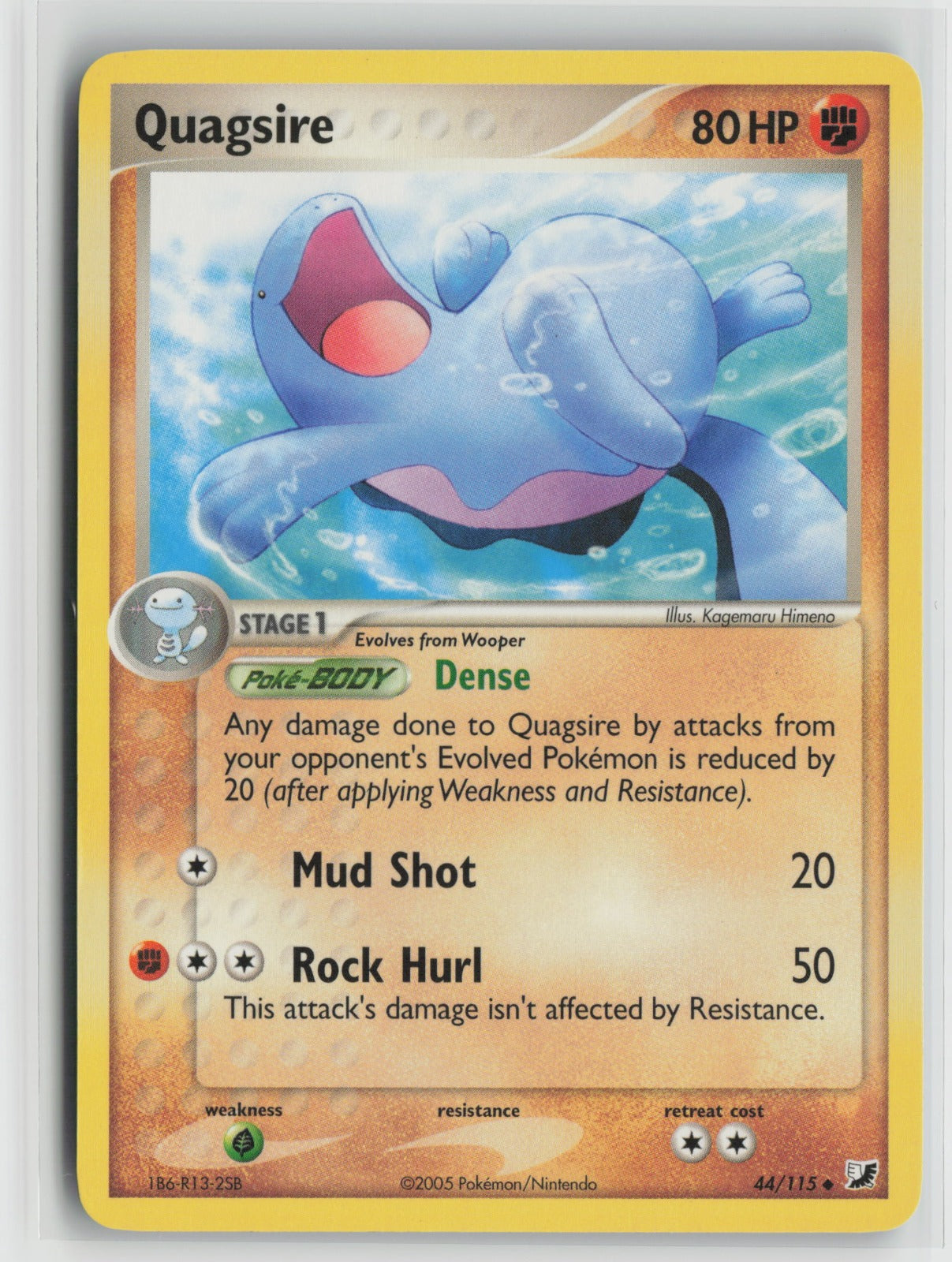 Quagsire Uncommon UF 44/115 LP