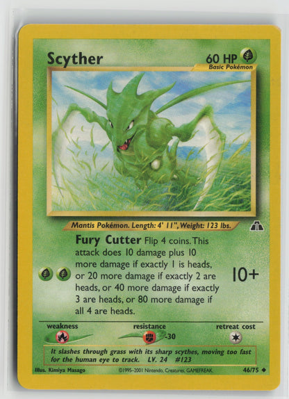 Scyther Uncommon Unlimited N2 46/75 LP