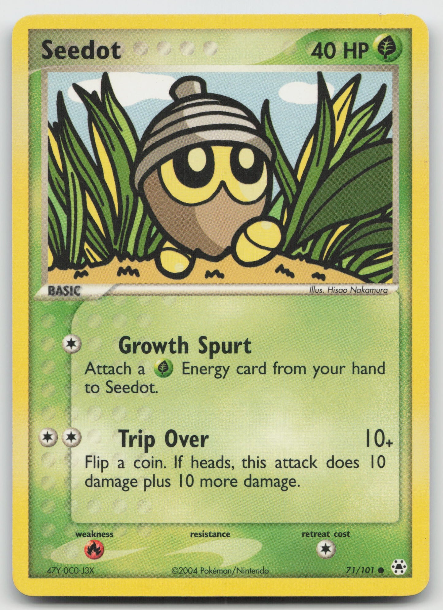 Seedot Common Hidden Legends 71/101 LP