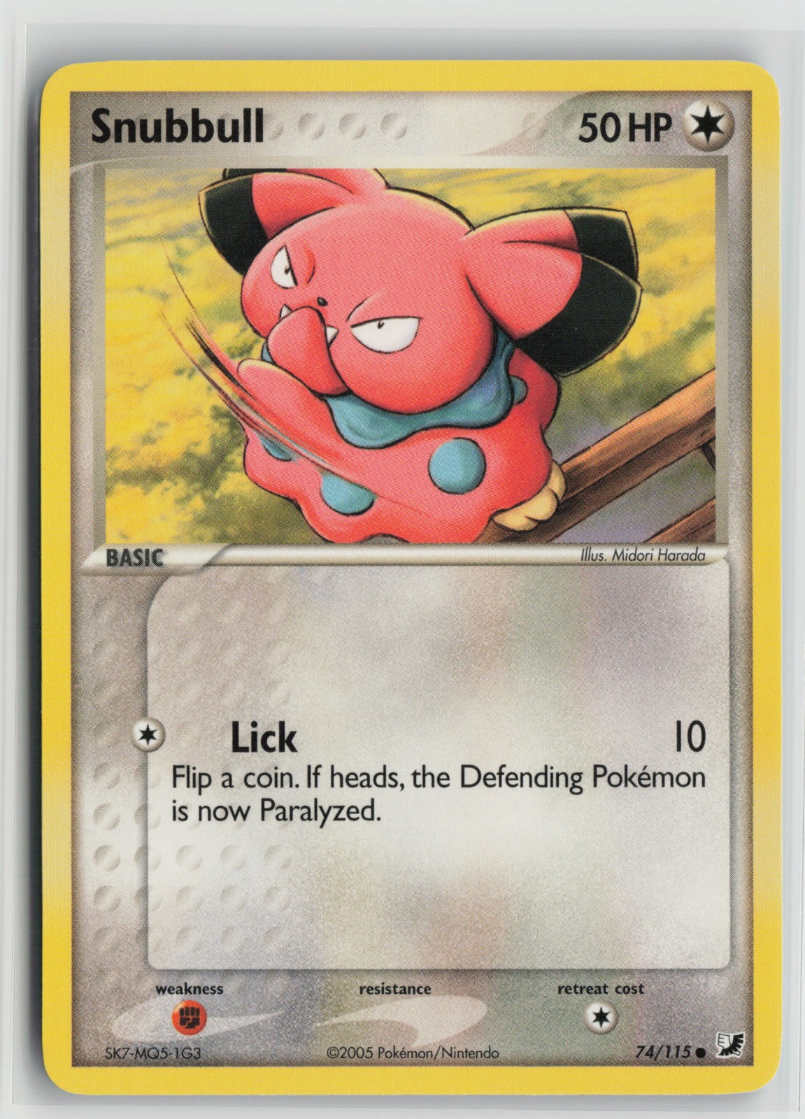 Snubbull Common UF 74/115 NM