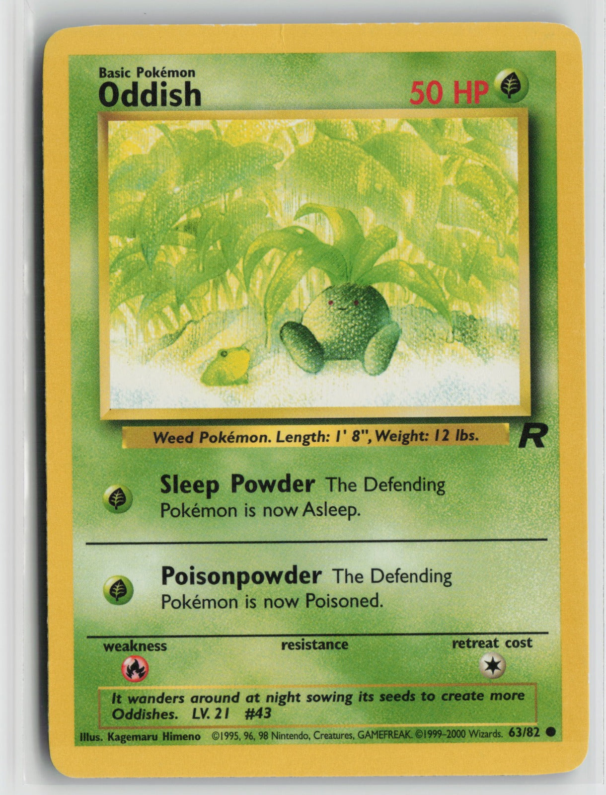Oddish Common Unlimited TR 63/82 MP