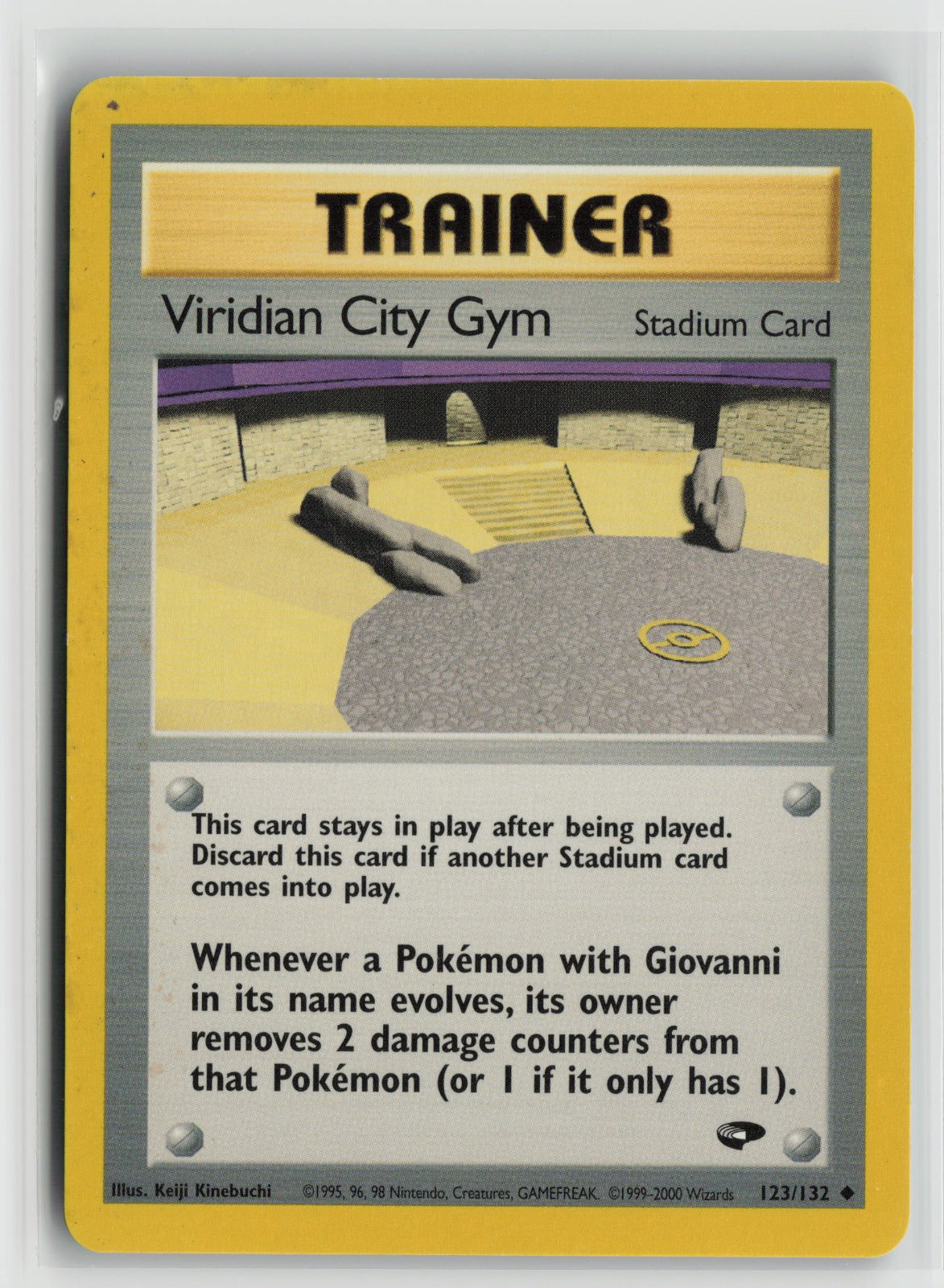 Viridian City Gym Uncommon Unlimited G2 123/132 MP