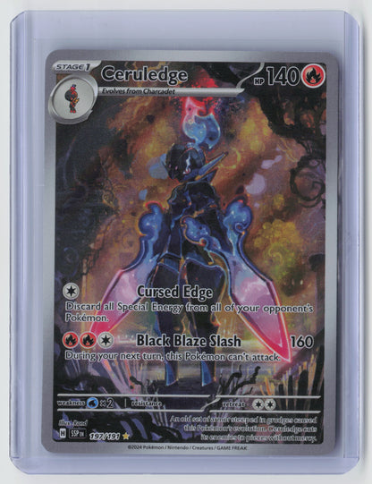 Ceruledge - Illustration Rare SV08: Surging Sparks 197/191 NM