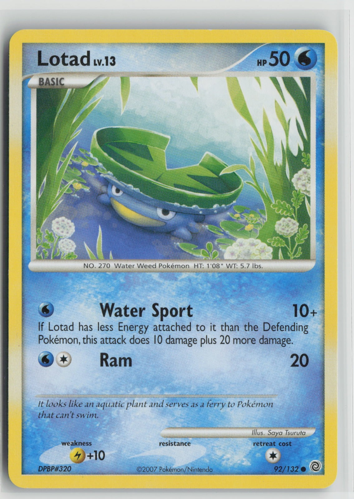 Lotad Common SW 92/132 NM
