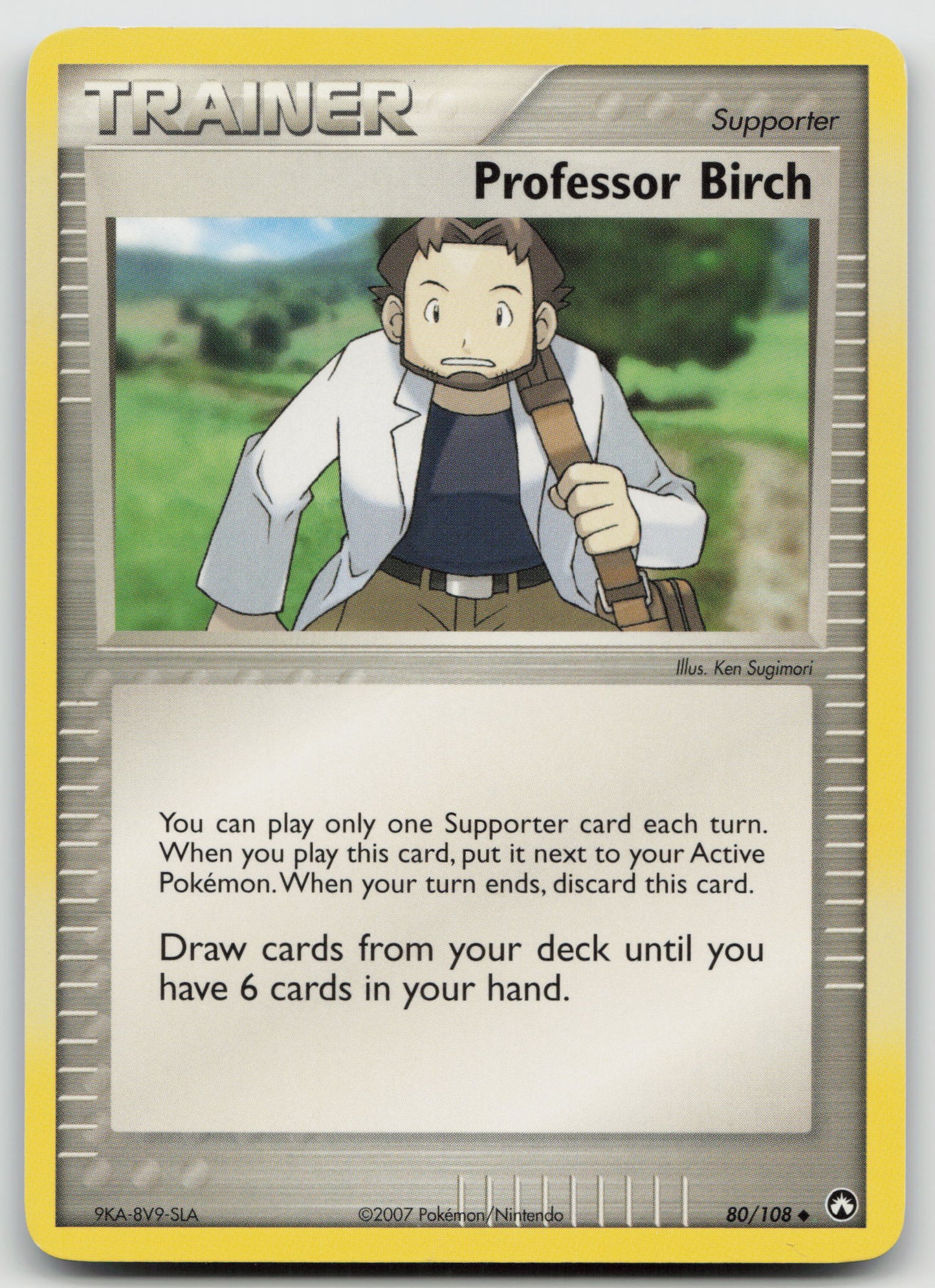 Professor Birch Uncommon Normal PK 80/108 DMG