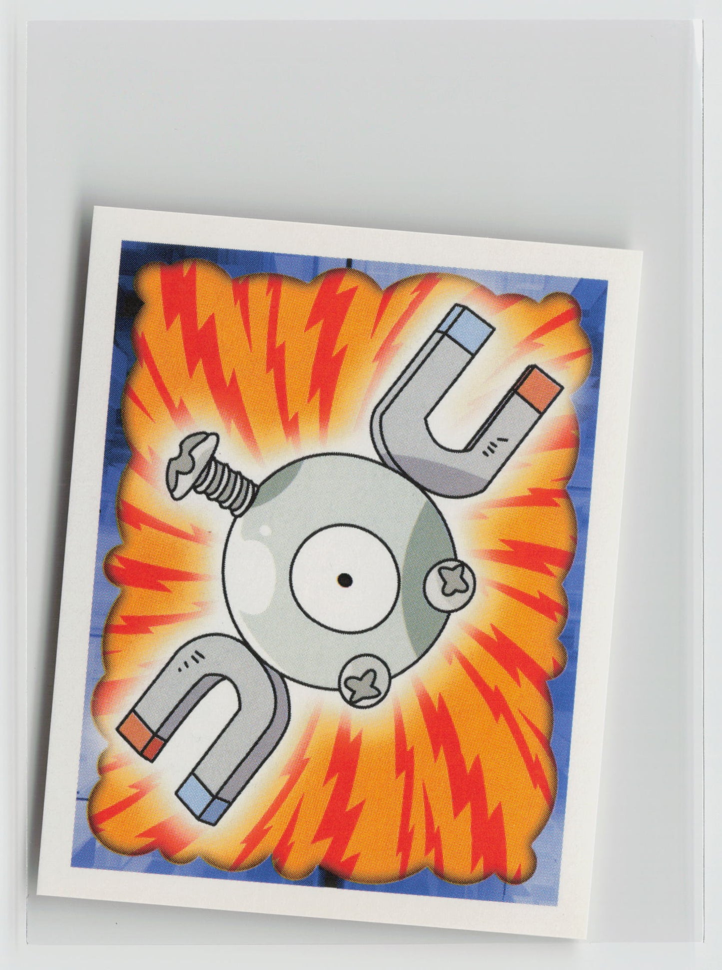 Magnemite - Merlin Topps Sticker 1999 #81 NM