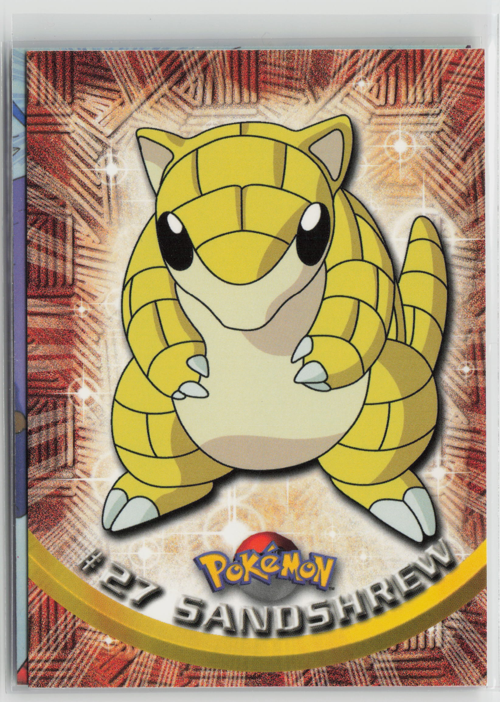 Sandshrew #27 Topps TV Animation Series 1999 Non-Holo LP