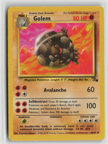 Golem Uncommon Unlimited FO 36/62 MP