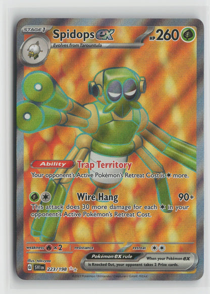 Spidops ex - Ultra Rare Holo SVI 223/198 NM
