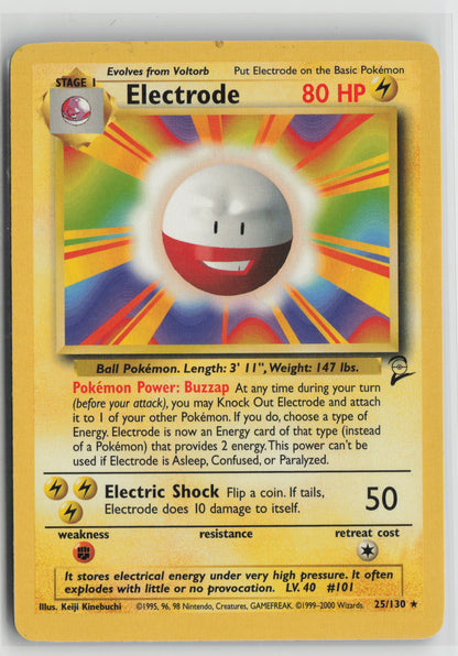 Electrode Rare Base Set 2 025/130 MP