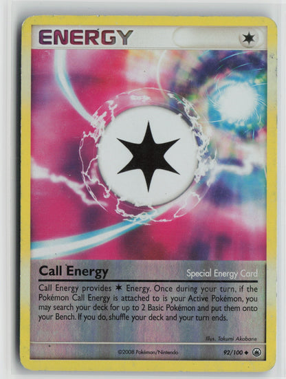 Call Energy Uncommon Reverse Holo MD 92/100 HP