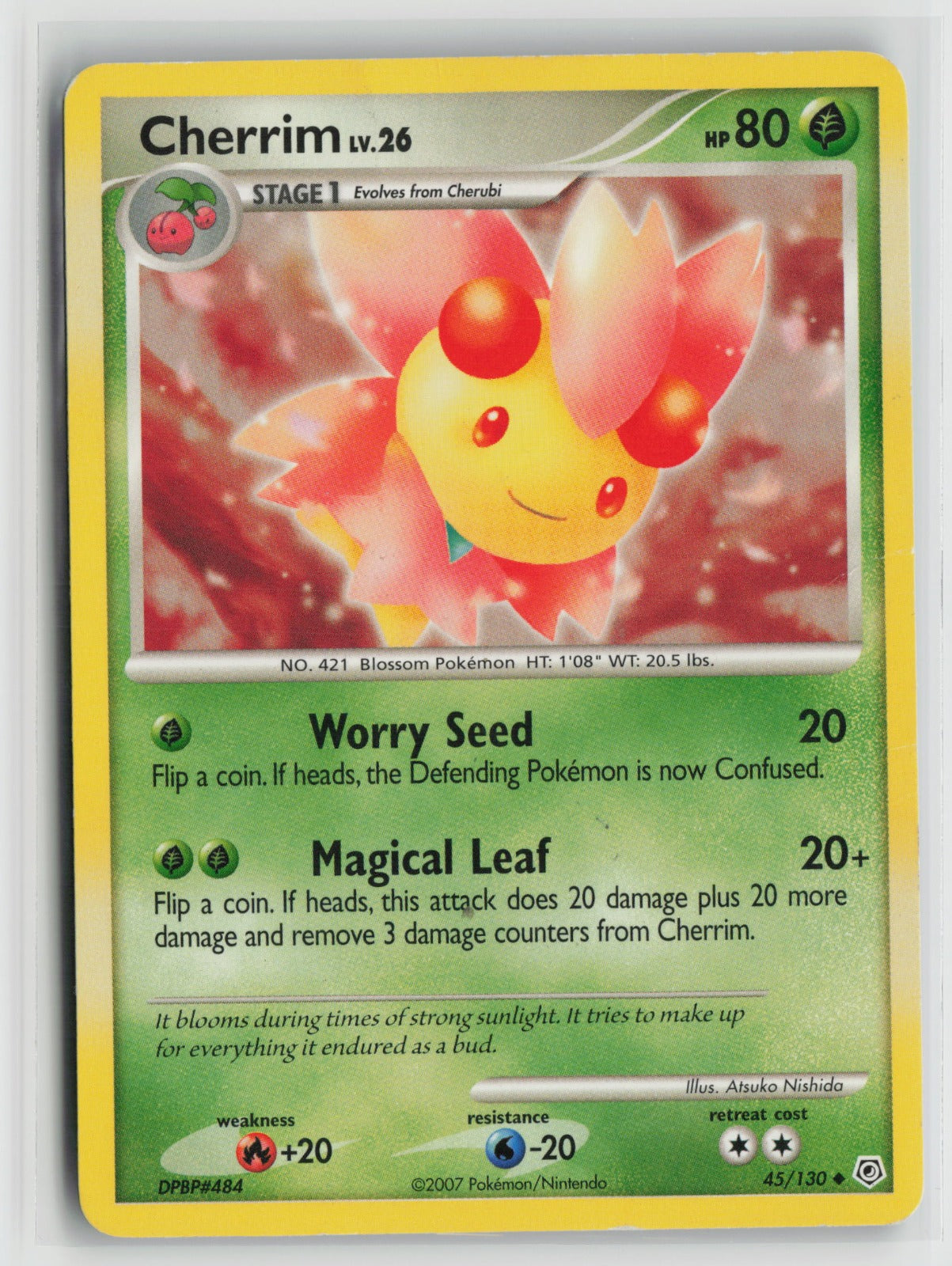Cherrim Uncommon DP 45/130 DMG