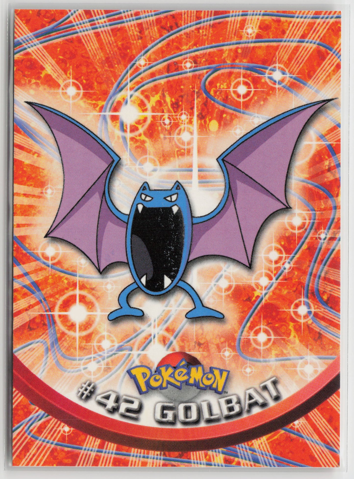 Golbat #42 Topps TV Animation Series 1999 Non-Holo NM