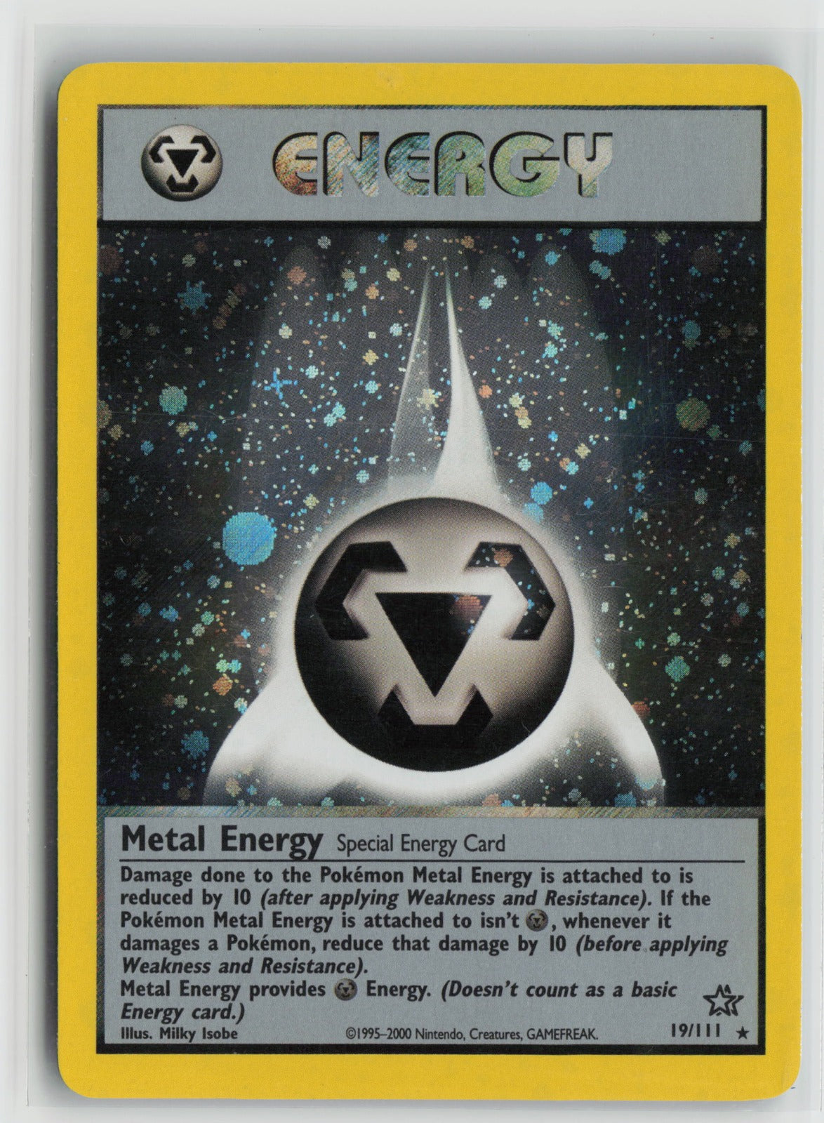 Metal Energy Holo Rare Unlimited N1 019/111 LP
