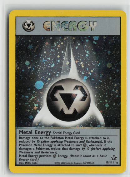 Metal Energy Holo Rare Unlimited N1 019/111 LP