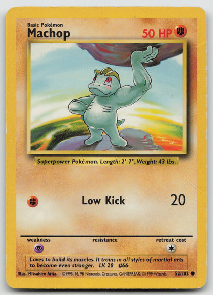 Machop Common Normal BS 052/102 HP