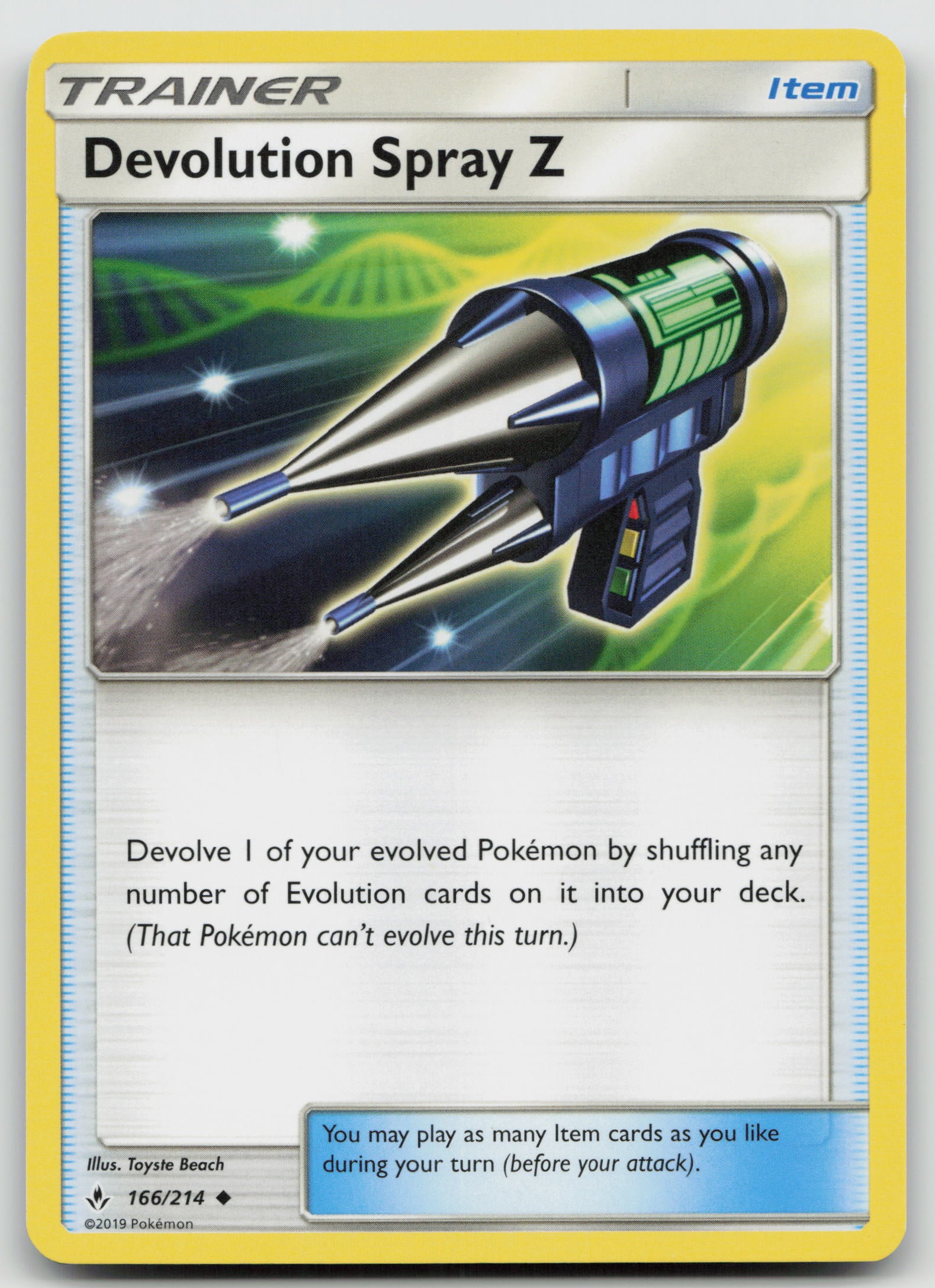 Devolution Spray Z Uncommon Normal SM10 166/214 NM