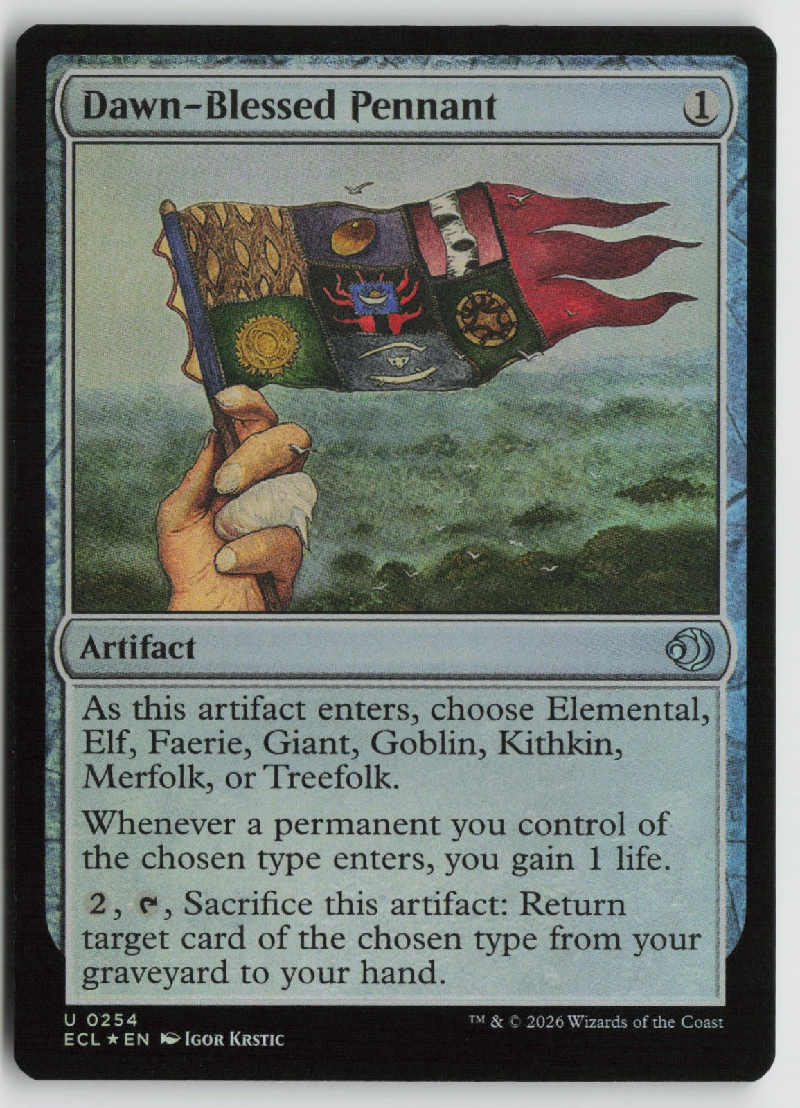 Dawn-Blessed Pennant U Foil ECL 254 NM