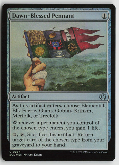 Dawn-Blessed Pennant U Foil ECL 254 NM