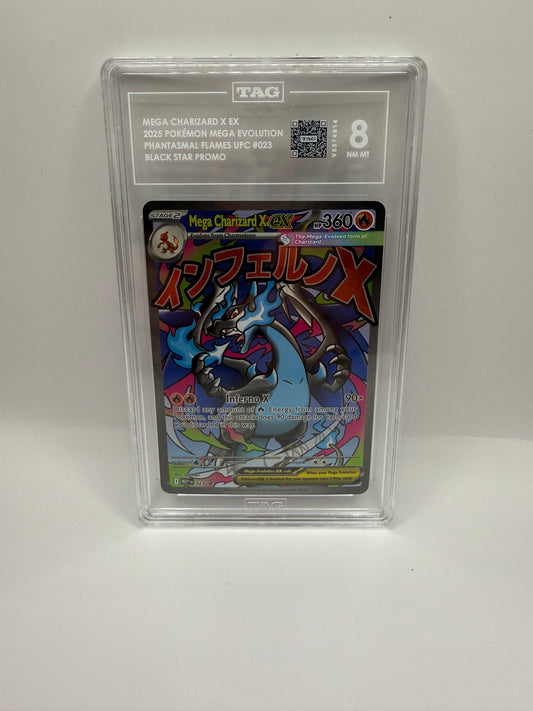Mega Charizard X Ex - UPC Promo #023 TAG 8