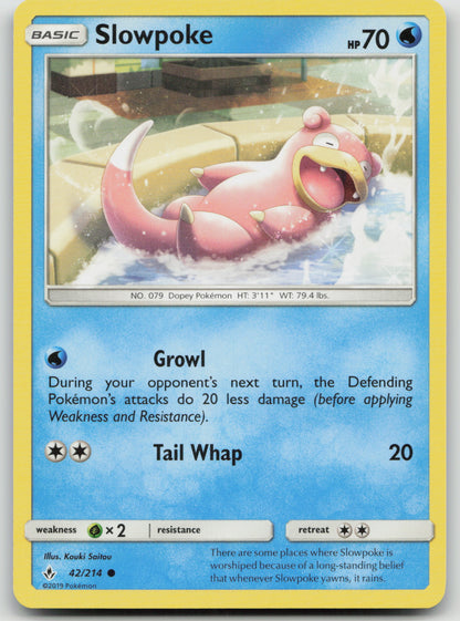 Slowpoke Common Normal SM10 42/214 NM