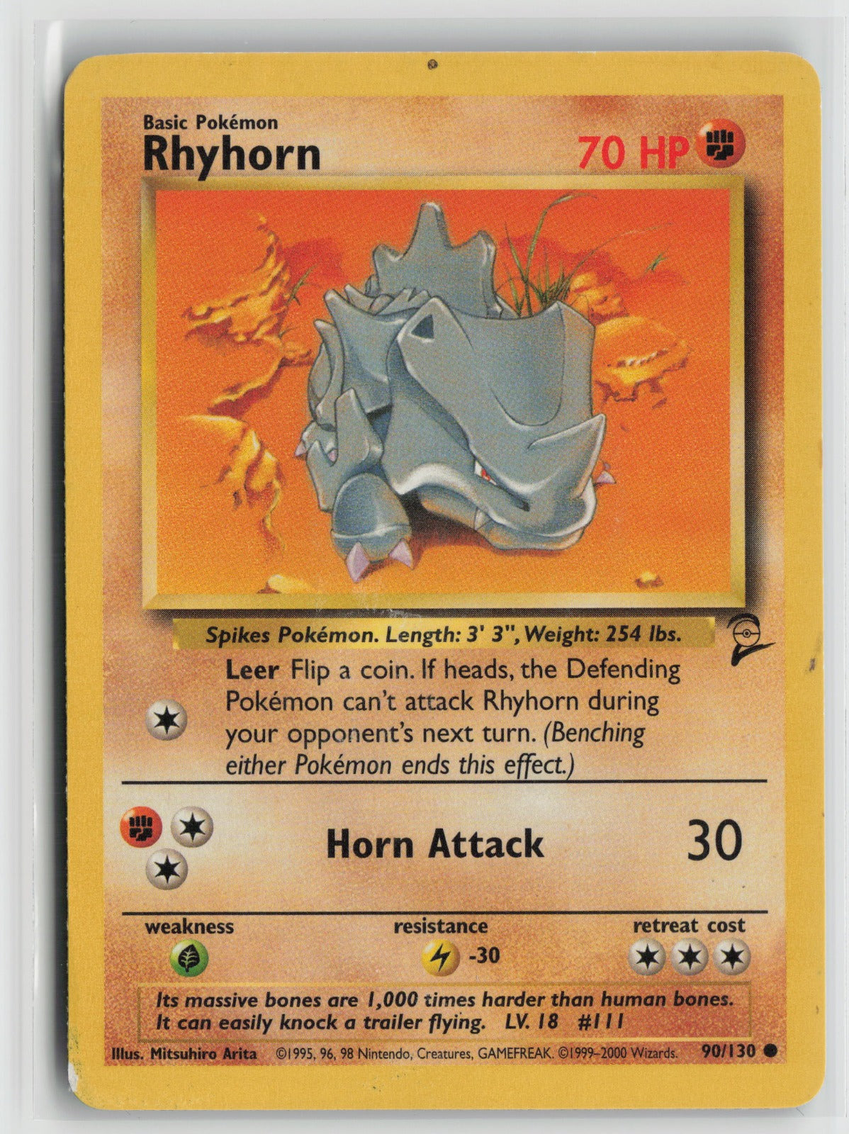 Rhyhorn Common BS2 090/130 DMG