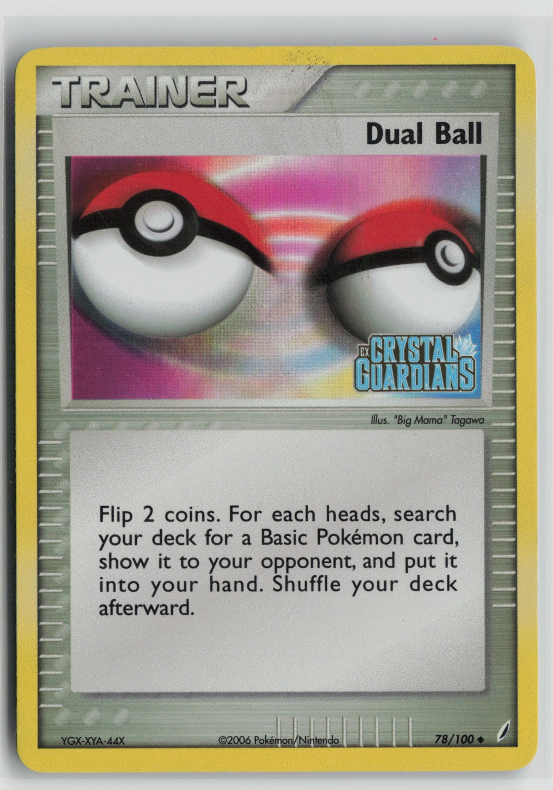 Dual Ball Uncommon Reverse Holo CG 78/100 MP