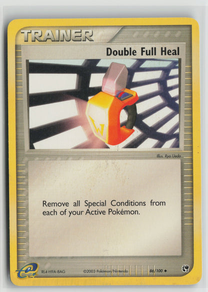 Double Full Heal Uncommon SS 86/100 HP
