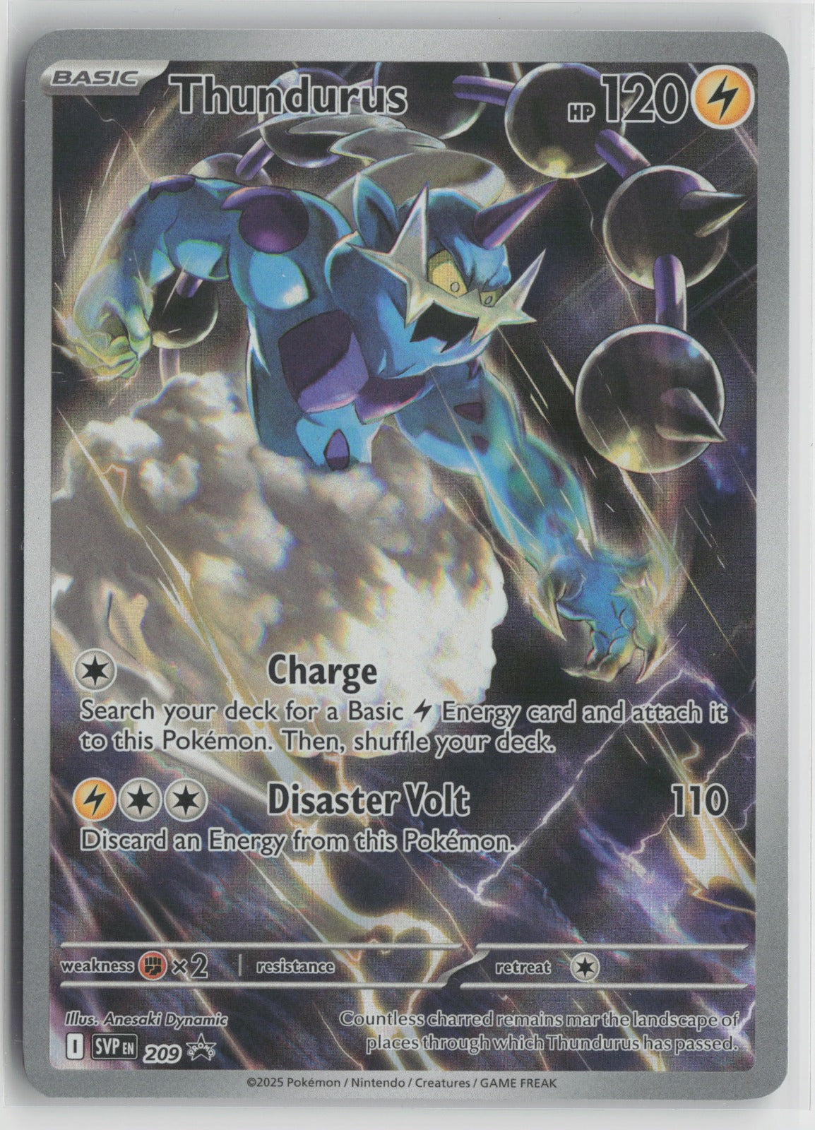 Thundurus - Promo Holo SVP 209 NM